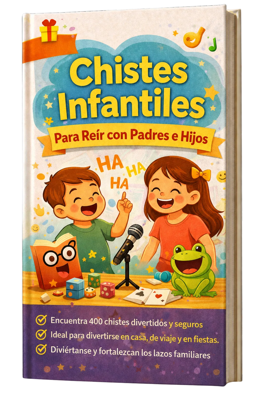 Portada en español: Chistes infantiles